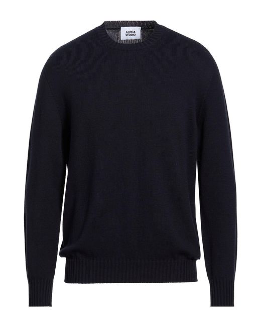 Pullover Alpha Studio pour homme en coloris Blue