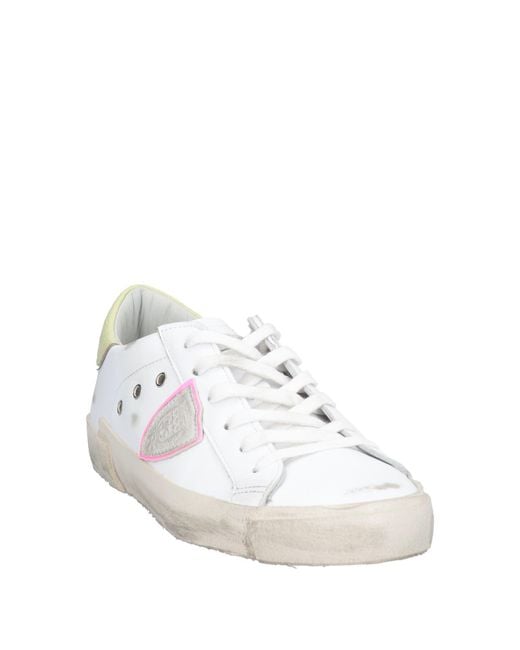 Philippe Model White Trainers