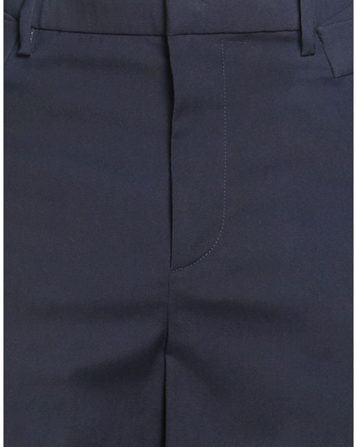 Neil Barrett Blue Pants Polyester, Cotton, Elastane for men