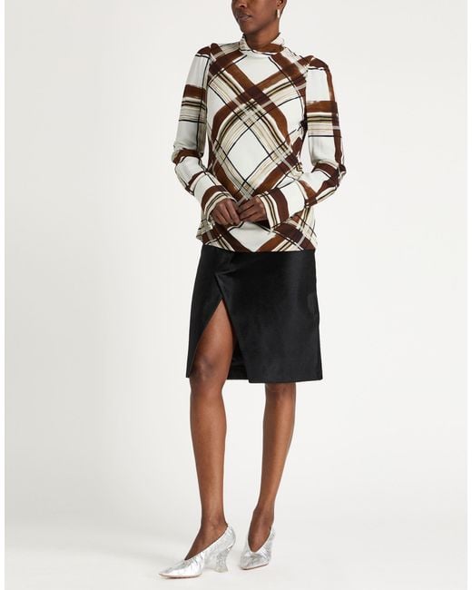 Dries Van Noten White Top Viscose