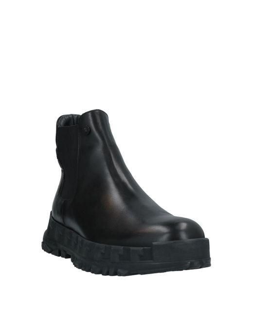 Bottines Versace pour homme en coloris Black