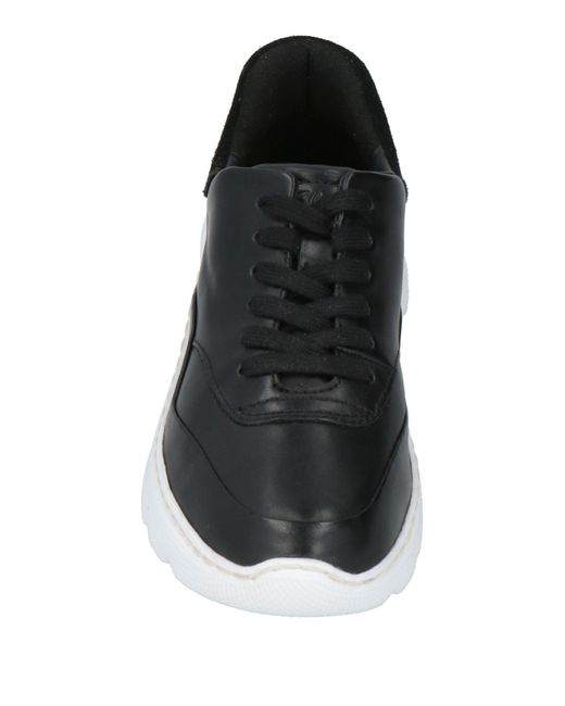 Clarks Black Sneakers Leather