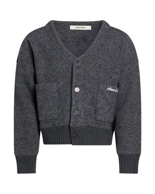About Blank Gray Cardigan for men