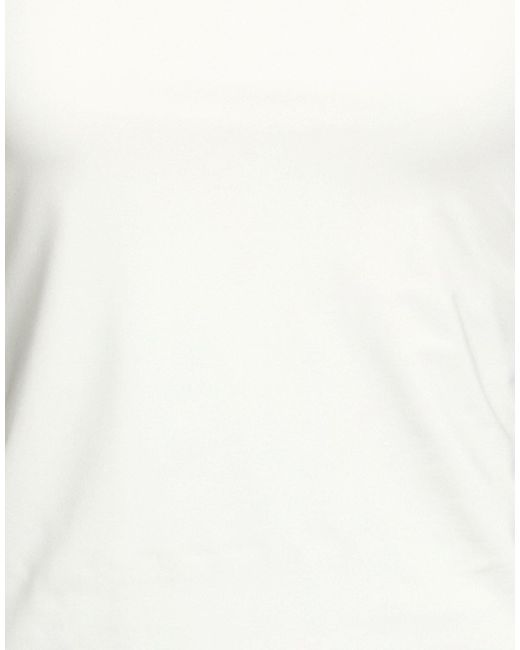 Tory Burch White Tank Top Polyester, Elastane