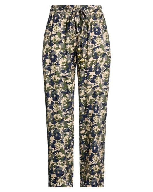 CONNOR & BLAKE Gray Military Pants Viscose