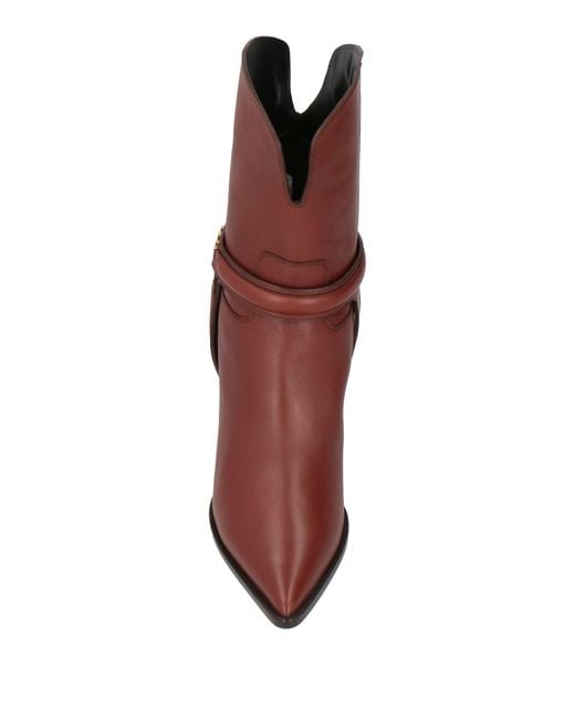 Céline Brown Ankle Boots