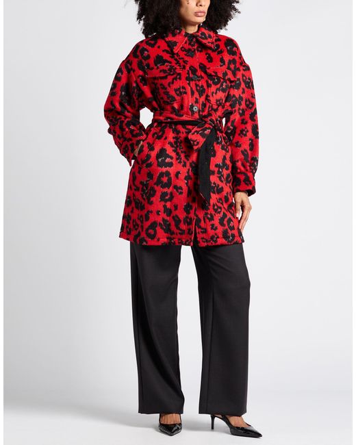 Diane von Furstenberg Red Coat