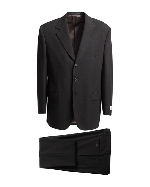 Lubiam Black Suit for men