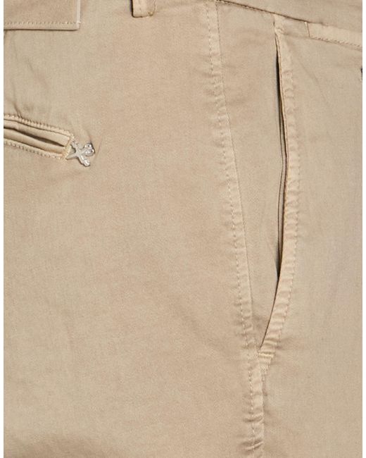Tramarossa Natural Khaki Pants Cotton, Polyester, Elastane for men