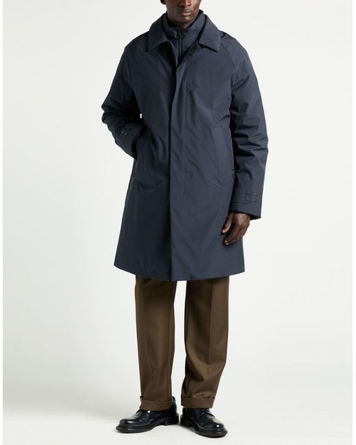 Manteau Long Paltò pour homme en coloris Blue