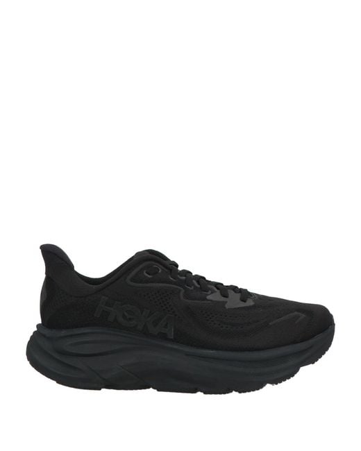 Hoka One One Black M Clifton 10 Sneakers Textile Fibers