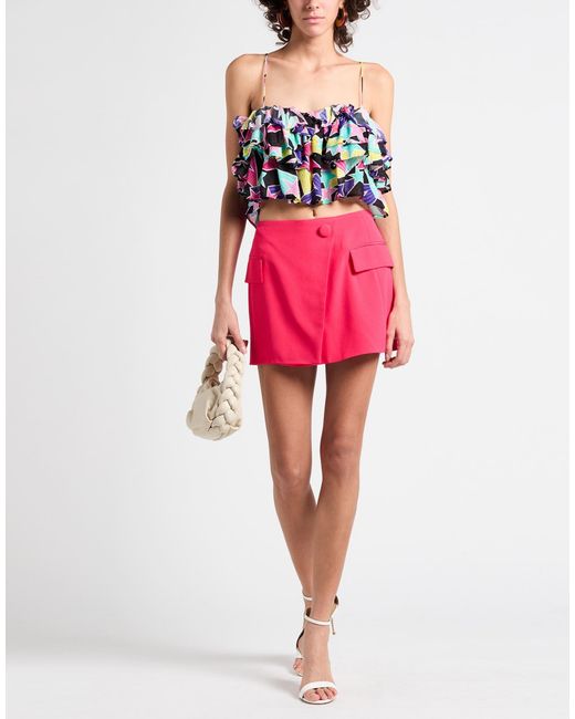 Balmain Pink Mini Skirt