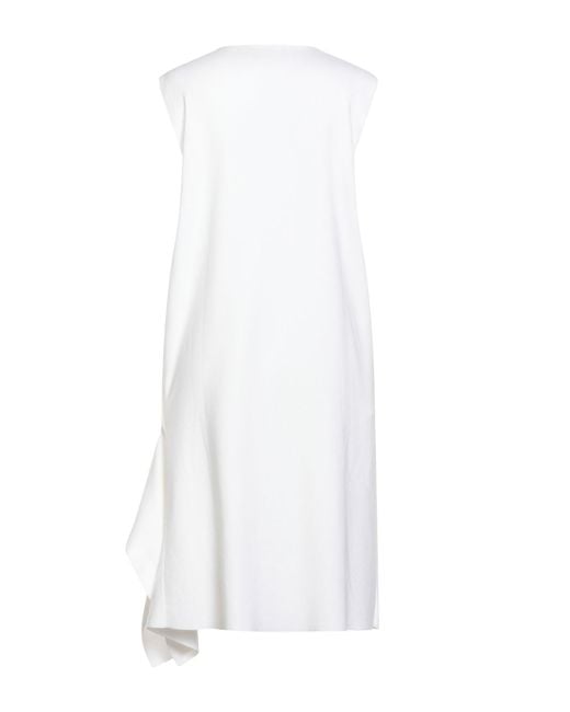 Lamberto Losani White Strickjacke