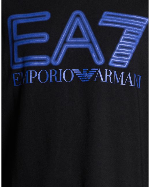 EA7 Blue T-Shirts for men
