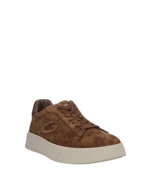 Alberto Guardiani Brown Trainers for men