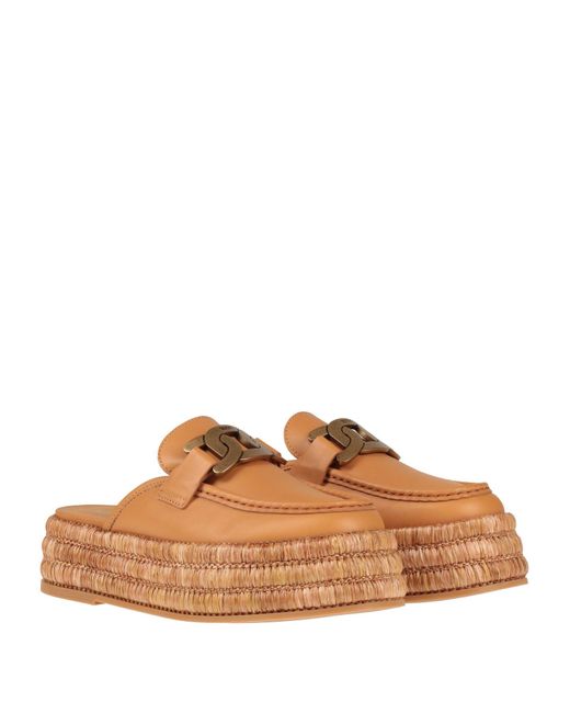 Tod's Brown Espadrilles