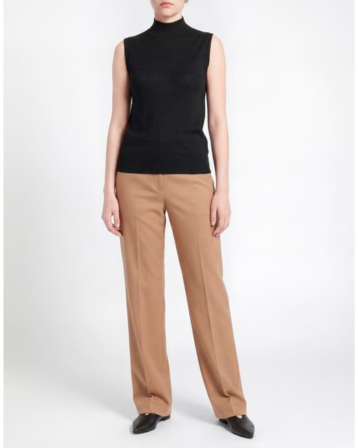 Max Mara Black Turtleneck Virgin Wool