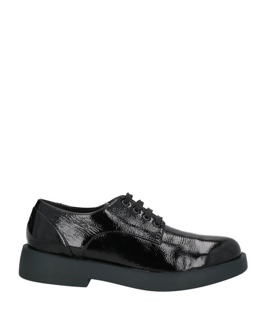 Jeannot Black Lace-up Shoes