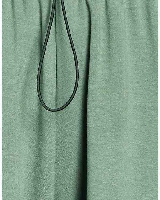 hinnominate Green Shorts & Bermuda Shorts Modal, Polyester, Elastane