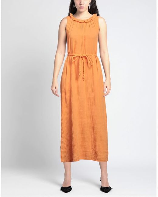 Xirena Orange Maxi Dress
