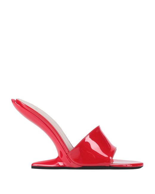 N°21 Red Sandals