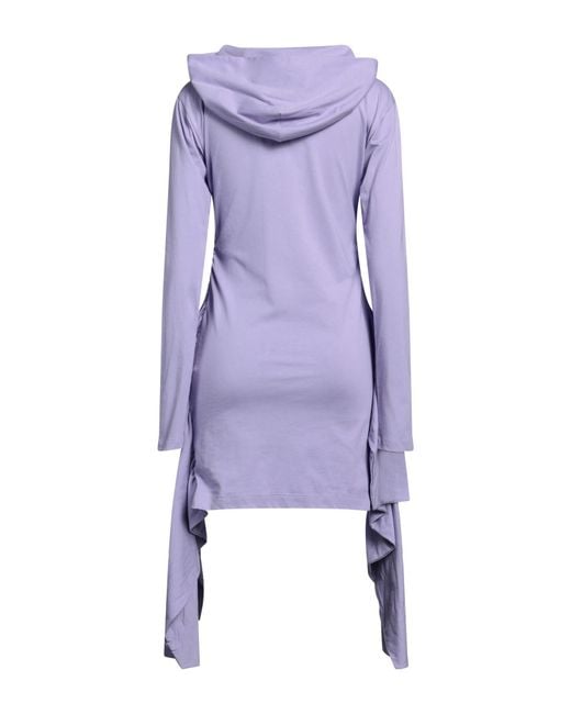MSGM Purple Mini Dress