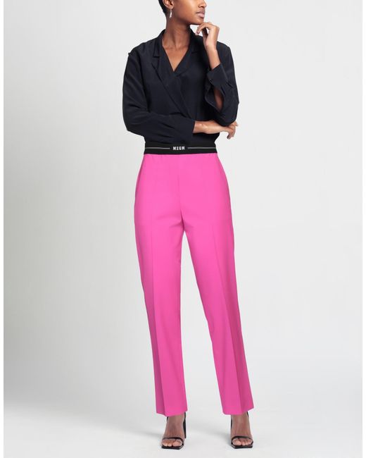 MSGM Pink Trouser