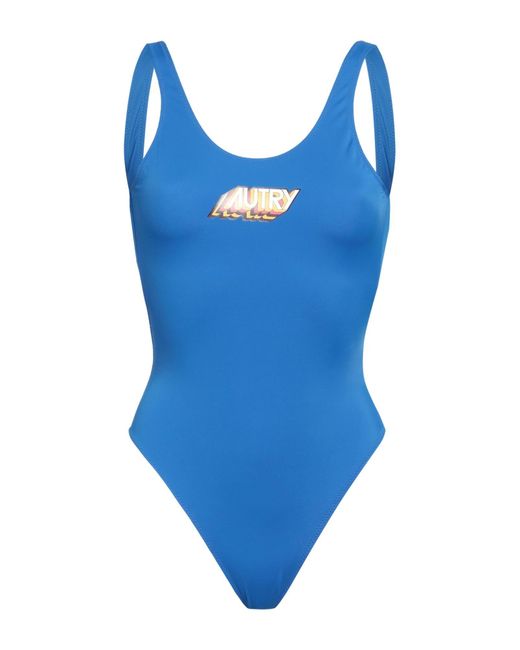 Autry Blue One-piece Swimsuit