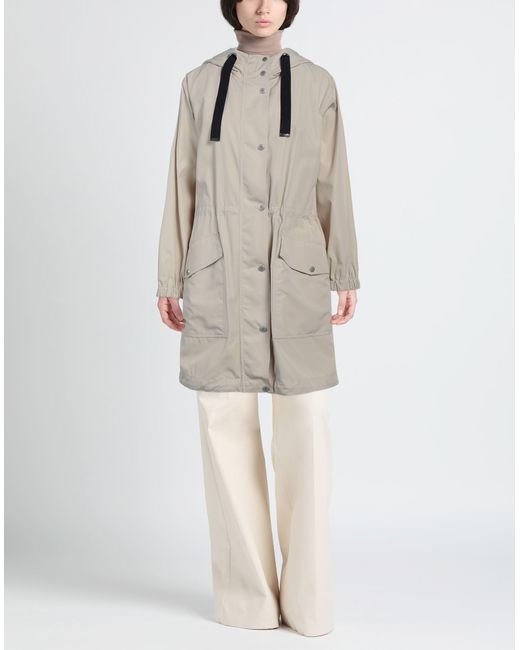 Eleventy Gray Overcoat & Trench Coat