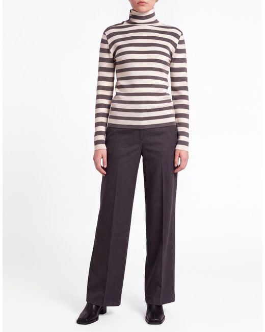 Semicouture Gray Sweater Viscose, Polyester