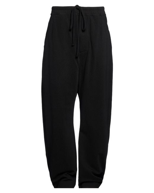 Thom Krom Black Pants Cotton, Polyester, Elastane for men