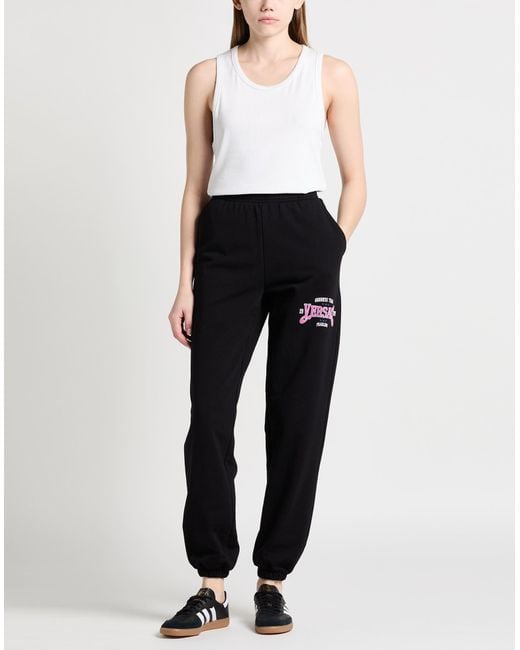 Versace Black Pants Cotton