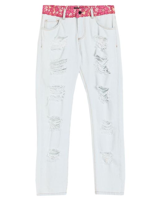 LES BOURDELLES DES GARÇONS White Jeans