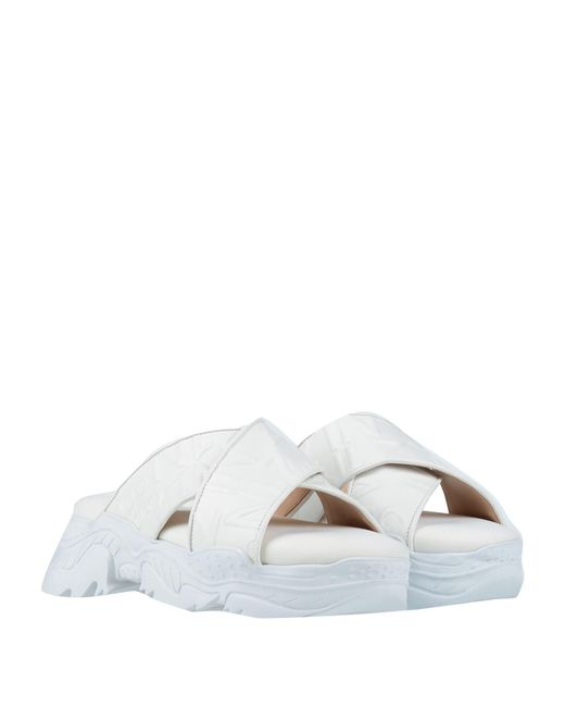 N°21 White Sandals