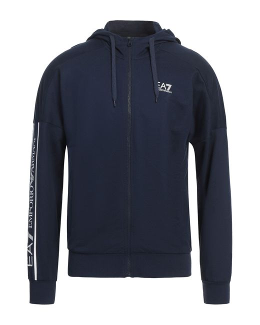 Felpa di EA7 in Blue da Uomo