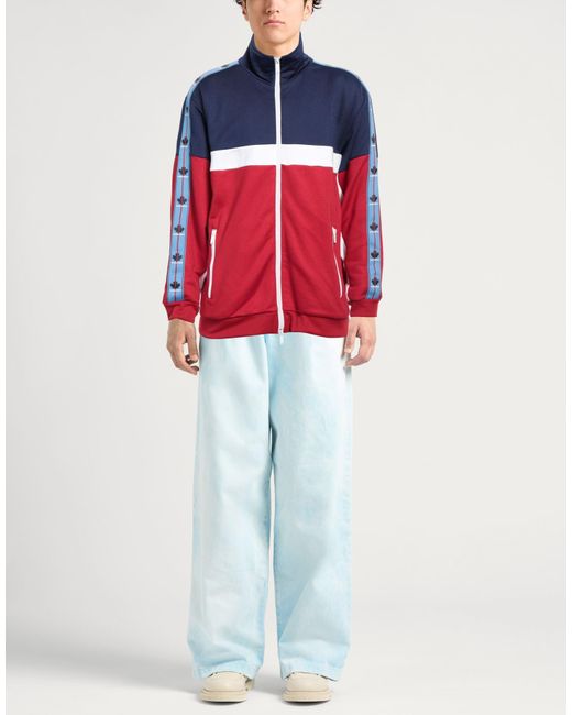 DSquared² Red Sweatshirt Cotton, Polyester for men