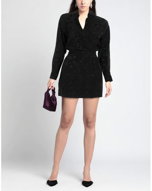 Zadig & Voltaire Black Mini Dress
