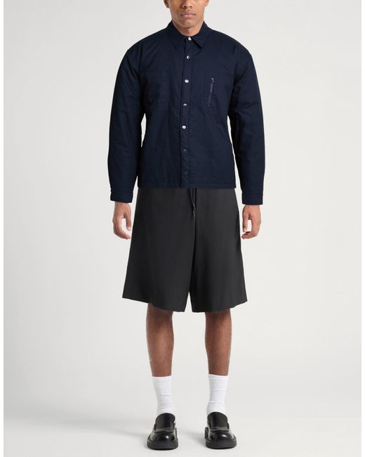 Bikkembergs Blue Jacket for men