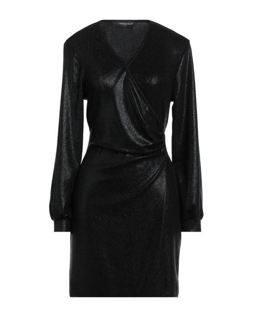 VANESSA SCOTT Black Mini Dress