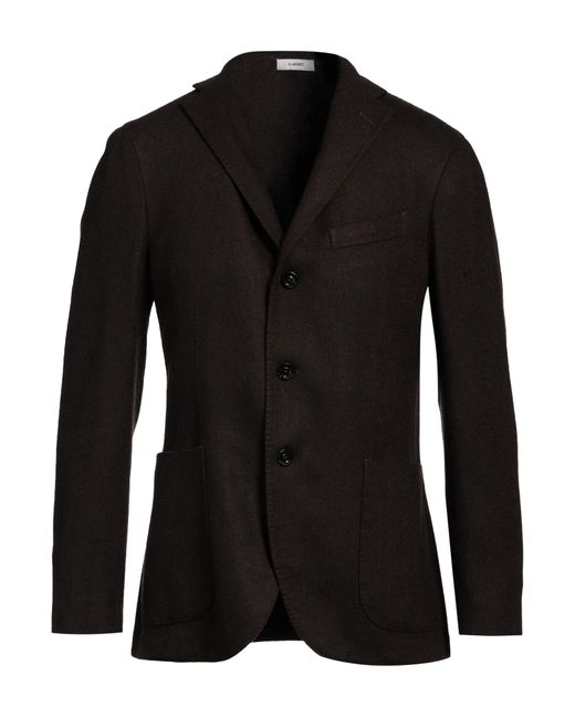 Boglioli Black Blazer for men
