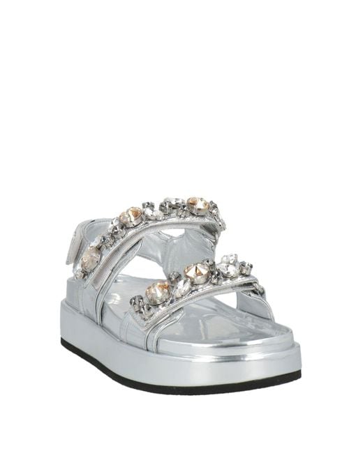 Tory Burch White Sandals