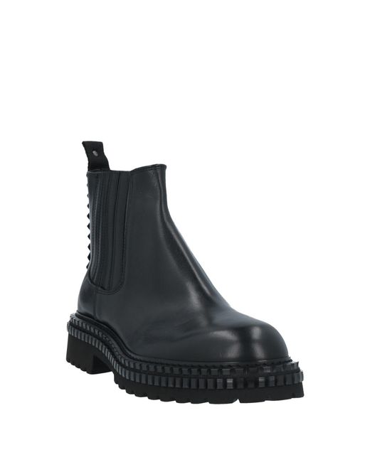 Attimonelli's Black Ankle Boots for men