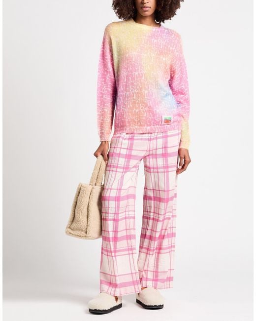 iBlues Pink Sweater Acrylic, Polyamide, Mohair Wool