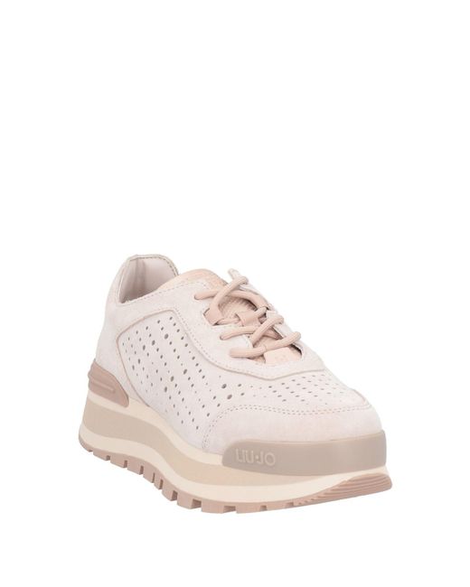 Liu Jo Pink Sneakers Leather