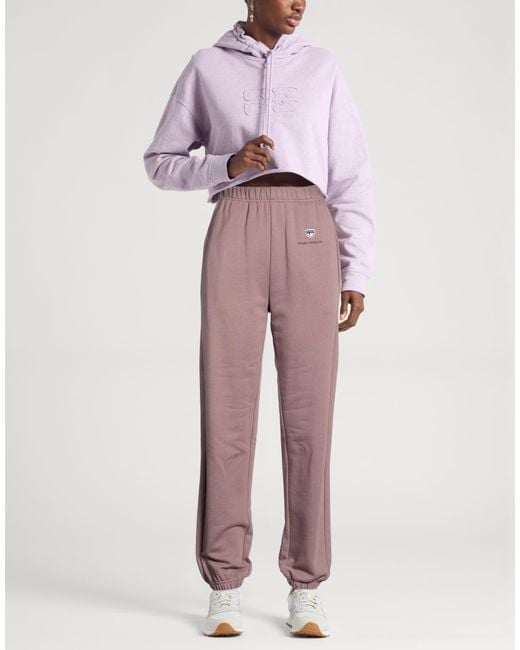 Chiara Ferragni Purple Pants