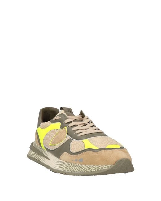 Philippe Model Yellow Sneakers for men