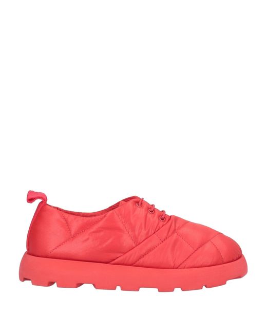 PIUMESTUDIO Red Trainers