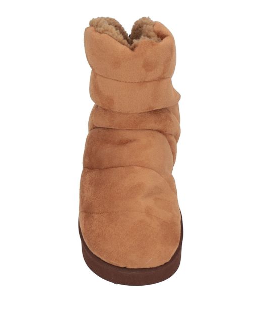 PIUMESTUDIO Brown Ankle Boots