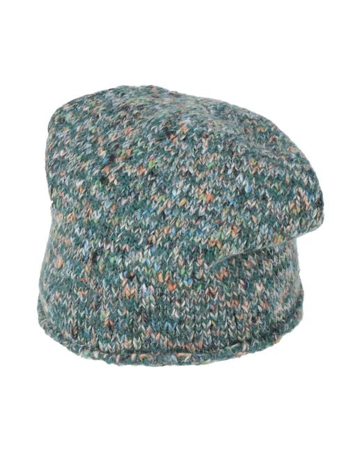 Kangra Blue Hat Cotton, Alpaca Wool, Polyamide, Polyester