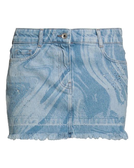 Patrizia Pepe Blue Denim Skirt